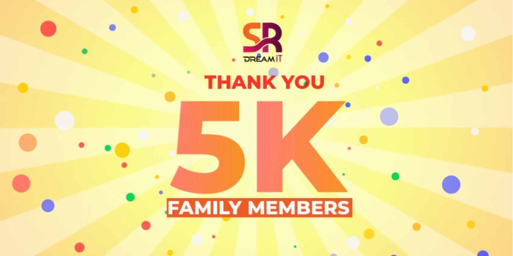 We are now 5000 family members !!