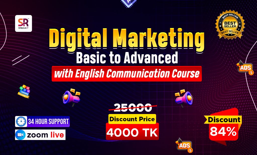 Digital Marketing Basic to Advanced with English Communication Course